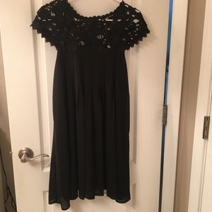 Alter’d State black flowy lace top dress. Like new
